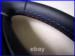 03-05 BMW E60 E61 NEW NAPPA LEATHER SW / THUMB RESTS / M STYLE stitch / with SRS