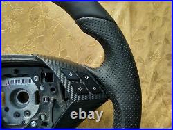 03-06 BMW E60 E61 NEW NAPPA LEATHER ERGONOMIC INLAYS SW THICK&HEAVY flat bottom