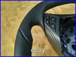 03-06 BMW E60 E61 NEW NAPPA LEATHER ERGONOMIC INLAYS SW THICK&HEAVY flat bottom