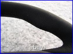 05-07 BMW E60 E61 NEW FACTORY LEATHER HEATED SW / THUMB RESTS / BLACK stitch