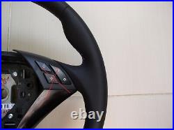 05-07 Bmw 5 E60 E61 New Nappa Leather Steering Wheel / Thumb Rests / M-stitch