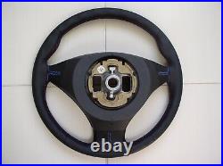 05-07 Bmw 5 E60 E61 New Nappa Leather Steering Wheel / Thumb Rests / M-stitch