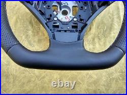 07-10 Bmw E60 E61 New Nappa Leather Ergonomic Inlays Steering Wheel Thick&heavy