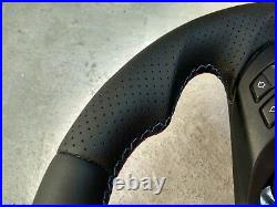 07-14 Bmw X5 E70 X6 E71 New Nappa Leather Ergonomic Inlays Steering Wheel Thick