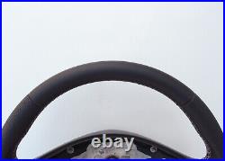 08-13 MERCEDES W204 C63 NEW NAPPA/PERFORATED STEERING WHEEL THICK GRAY stitch