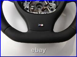 09-16 BMW F07 F10 F01 NEW NAPPA LEATHER ERGONOMIC INLAYS SW FLAT BOTTOM base