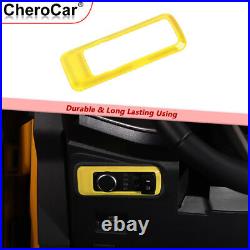 10PCS Yellow Full Whole Kit Cover Trims Accessories For Ford Bronco 2021-2023