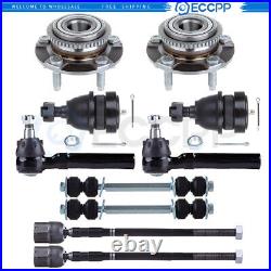 10Pcs Front Ball Joint Steering Tie Rod End Link Sway Bar For 94-04 Ford Mustang