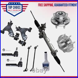 10pc Control Arm Rack & Pinion Wheel Bearing for Enclave Traverse Acadia Outlook