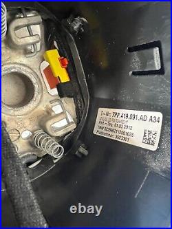 11 12 13 14 15 Porsche Cayenne Black Steering Wheel & Control Switch 7PP419091AD