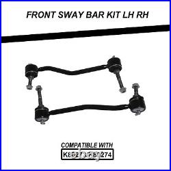 12pc Front Drag Link Ball Joint Sway Bar End link Tie Rods for Ford F-250 F-350