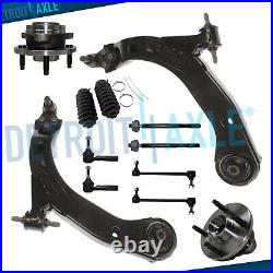 12pc Lower Control Arms + Wheel Bearings for Chevy Cobalt Pontiac Pursuit G5