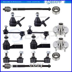 12x Front Ball Joint Steering Tie Rod End Link Sway Bar For 93-02 Toyota Corolla