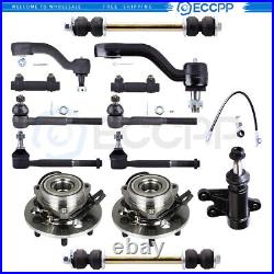 13x Front Steering Tie Rod End Sway Bar End Link For 1995-1999 Chevrolet Tahoe