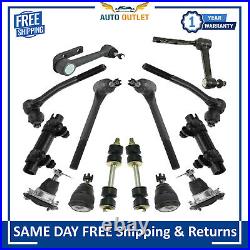 14 Pcs Steering & Suspension Kit B. Joints T. Rods Idler Arms For Astro and Safari