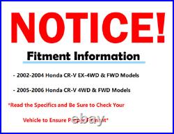 14pc Front Rack & Pinion Wheel Bearing Control Arm Tierod for 2002-06 Honda CR-V