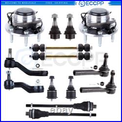 14x Front Steering Tie Rod End Ball Joint For 2000-2006 Chevrolet Suburban 1500