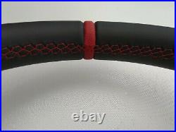 16-18 MERCEDES E W213 C238 A238 NEW NAPPA LEATHER SW FLAT BOTTOM RED amg/sport