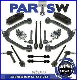 16 Pc Front & Rear Suspension Kit for Chevrolet GMC Silverado Sierra 1500 RWD