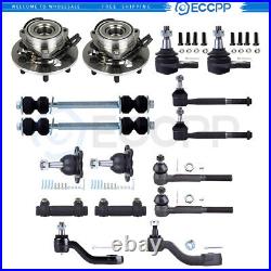 16x Front Steering Tie Rod End Ball Joint Sway Bar End For 1995 Chevrolet K2500