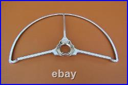 1949 1950 Chrysler NOS Chrome Steering Wheel Horn Ring Mopar # 1319035