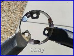 1960 Chrysler New Yorker Steering Wheel Black Horn Ring Pad Bar 1961 300 Mopar