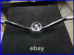 1962 CADILLAC STEERING WHEEL HORN BAR WithBUTTON CHROME 799265
