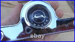 1962 Chevy Impala HORN BUTTON / EMBLEM / BAR Original GM