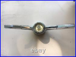 1965 CADILLAC STEERING WHEEL HORN BAR 1482949 and GOLD BUTTON