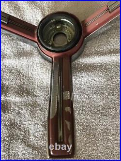 1967 Impala Steering Wheel Horn Buttons And Tri-bar Center