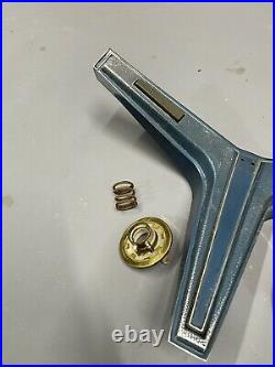 1968 Chevelle Impala Steering Wheel Center Bar HORN Pad BUTTONS GM Blue SS396 68