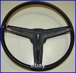 1969 1970 1971 1972 Gto Lemans Steering Wheel & Horn Bar Black In Color
