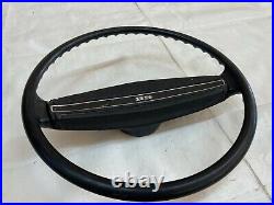 1971-1977 Chevy SS Steering Wheel Super Sport Horn Cap Button Center Bar Black