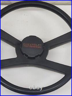 1988-1994 Chevrolet Chevy Truck 4 Bar Hard Rubber Steering Wheel OEM C1500 K1500