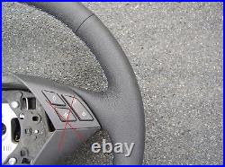 2005-2007 BMW E60 E61 NEW FACTORY LEATHER HEATED STEERING WHEEL / M-stitch