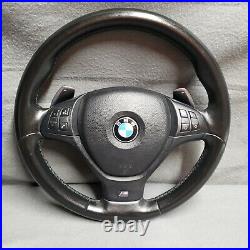 2007-13 BMW X5 E70 X6 E71 M Sport Leather Steering Wheel with Paddle Shift & SRS
