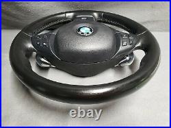 2007-13 BMW X5 E70 X6 E71 M Sport Leather Steering Wheel with Paddle Shift & SRS