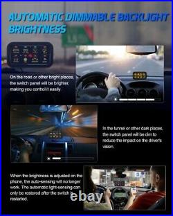 8 Gang Switch Panel RGB Back Light for Can-Am Polaris RZR UTV ATV Accessories