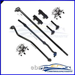 9x Front Steering Tie Rod End Adjusting Track Bar Fits 93-98 Jeep Grand Cherokee