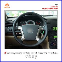 Artificial Leather Suede Steering Wheel Wrap for Chevrolet Chevy Epica 2006-2011