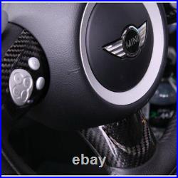 BAR Autotech Carbon Fiber Steering Wheel Cover For Mini Cooper R56 S R60 S JCW