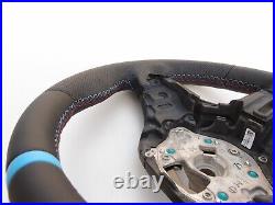 BMW 5 G30 6 G32 X5 G05 M-TECH SPORT NEW NAPPA/PERFORATED LEATHER THICK BLUE mark