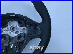 BMW F20 F30 NEW NAPPA LEATHER HEATED SPORT STEERING WHEEL THICK&HEAVY black