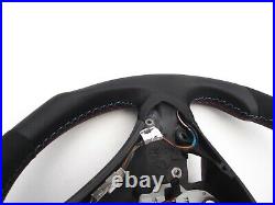 BMW X5 E70 X6 E71 NEW NAPPA/ALCANTARA ERGONOMIC INLAYS SHIFT HEATED flat bottom
