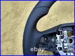 Bmw F07 F10 F01 M Sport New Nappa Leather Ergonomic Inlays Flat Bottom Thick