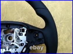 Bmw F07 F10 F01 M Sport New Nappa Leather Ergonomic Inlays Flat Bottom Thick