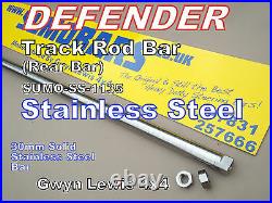 Defender 90 110 130 Stainless Steel Track Rod Bar Heavy Duty steering SUMOBARS