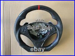 E90 e92 e91 e87 carbon fiber steering wheel flat bottom kit bar spoiler wing m3