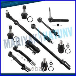 For 05-07 Ford F-250 F-350 Super Duty Upper & Lower Ball Joint Center Drag Link