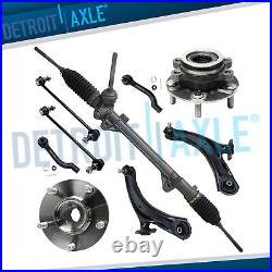 For 2008-2013 Nissan Rogue 9pc Electronic Steer Rack and Pinion Suspension Kit